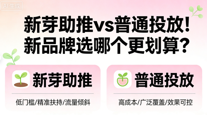 小红书广告 vs 走新芽助推，到底哪个更适合？